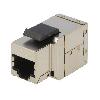 Cable - Connectique Pour Peripherique RJ45 femelle droit x2 Cat.6a Keystone