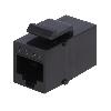 Cable - Connectique Pour Peripherique RJ45 femelle X2 Cat.6a - Noir