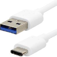 Cable - Connectique Telephone Cable de charge USB-C 2.0 1m - Blanc - Moxie x6 Cable - Connectique Telephone Cable de charge USB-C 2.0 1m - Blanc - Moxie x6