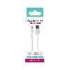 Cable - Connectique Telephone Cable Micro Usb Blanc 1m Sd