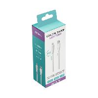 Cable - Connectique Telephone Cable USB-A - Lightning 2m blanc SD