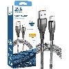 Cable - Connectique Telephone Cable USB vers Lightning Tresse 24h Le Mans - 24h Le Mans