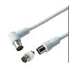 Cable - Connectique Tv - Video - Son Cable coaxial antenne - 5m