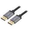 Cable - Connectique Tv - Video - Son Cable de connexion DisplayPort 4K DP male a DP male 3m - Noir