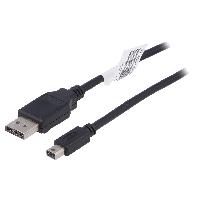 Cable - Connectique Tv - Video - Son Cable DisplayPort 1.1a male 1.8m noir