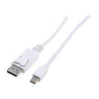 Cable - Connectique Tv - Video - Son Cable DisplayPort 1.1a male 2m blanc