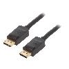 Cable - Connectique Tv - Video - Son Cable DisplayPort 1.2 male des deux cotes 3m noir