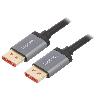 Cable - Connectique Tv - Video - Son Cable DisplayPort 1.4 male des 2 cotes HDCP 2.2 1m - Noir