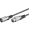 Cable - Connectique Tv - Video - Son Cable XLR Male 3pin vers XLR Femelle 3pin 6m