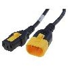 Cable D'alimentation Cable C13 femelle vers C14 mal 1.2m avec blocage