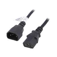 Cable D'alimentation Cable rallonge C13 femelle vers C14 mal 3m