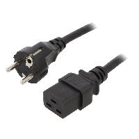 Cable D'alimentation Cordon d'alimentation 16A 250V 3m - Noir