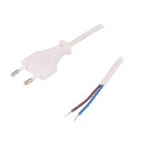 Cable D'alimentation Cordon d'alimentation 2.5A 250V 1.5m - Blanc