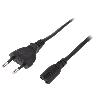 Cable D'alimentation Cordon d'alimentation 2.5A 250V 3m - Noir