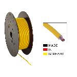 Cable d?alimentation FLY 4.0 mm2 jaune. rouleau de 100 m