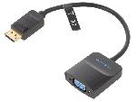 Cable - Connectique Pour Peripherique Cable D-Sub femelle vers DisplayPort male 0.15m noir