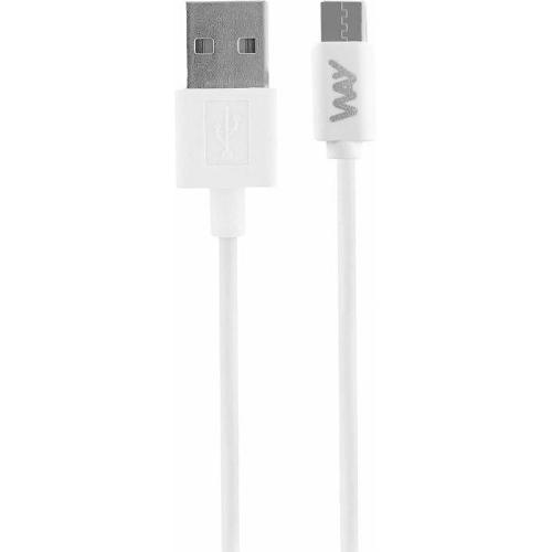 Chargeur - Adaptateur Alimentation Telephone Cable de charge et de synchronisation USB vers USB-C 1m WAY