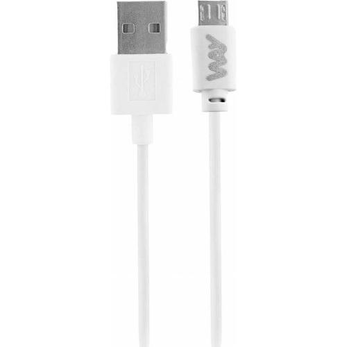 Chargeur - Adaptateur Alimentation Telephone Cable de charge et synchronisation USB vers Micro USB 1m WAY