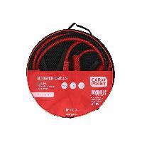 Cable De Demarrage - Ecreteur De Surtension Cables De Demarrage 500A 3M 12-24V -Pinces Isolees et Poignees- Carpoint