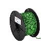 Cable de Haut-Parleurs Cable compatible avec haut-parleur torsade 2x0.75mm2 Vert noir 100m