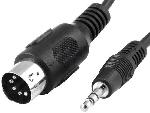 Cable Jack - Rca Cable DIN 5broches vers Jack 3.5mm - Longueur 1.5m