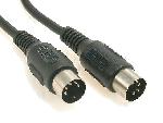 Cables Jack - Rca Cable DIN 5pin 1.2m male vers male