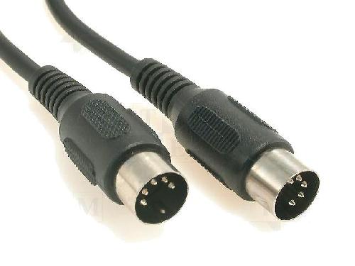 Cables Jack - Rca Cable DIN 5pin 1.2m male vers male