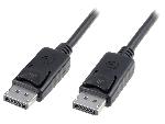 Cable - Connectique Tv - Video - Son Cable DisplayPort 1.1a male des deux cotes 3m noir