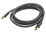 Cable - Connectique Tv - Video - Son Cable DisplayPort 1.2 male des deux cotes 1.8m noir