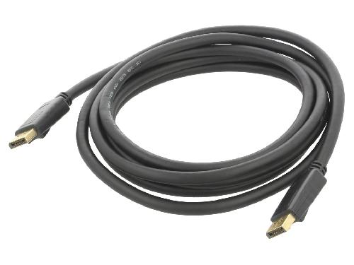 Cable - Connectique Tv - Video - Son Cable DisplayPort 1.2 male des deux cotes 1.8m noir