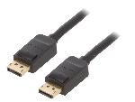 Cable - Connectique Tv - Video - Son Cable DisplayPort 1.2 male des deux cotes 3m noir
