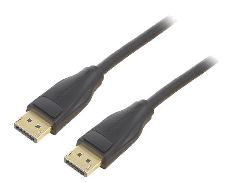 Cable - Connectique Pour Peripherique Cable DisplayPort 1.4 male des deux cotes 1.5m noir