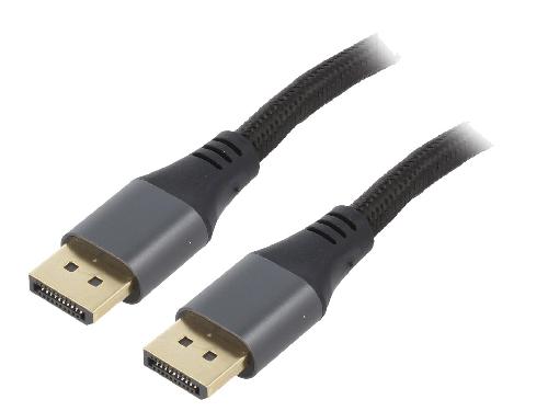 Cable - Connectique Pour Peripherique Cable DisplayPort 1.4 male des deux cotes 1.8m noir