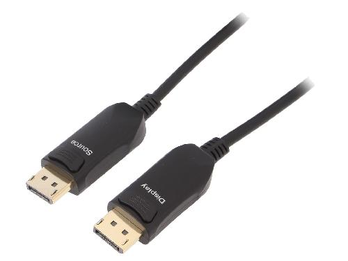 Cable - Connectique Pour Peripherique Cable DisplayPort 1.4 male des deux cotes 10m noir