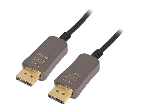 Cable - Connectique Pour Peripherique Cable DisplayPort 1.4 male des deux cotes 15m noir