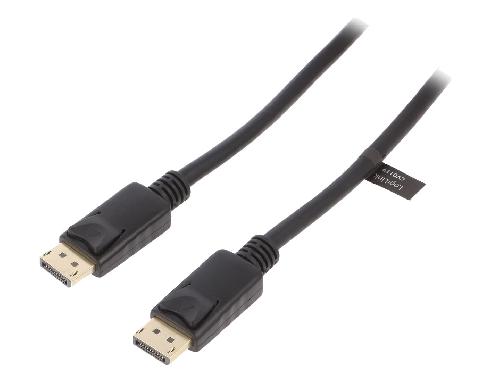 Cable - Connectique Pour Peripherique Cable DisplayPort 1.4 male des deux cotes 1m - Noir