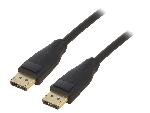 Cable - Connectique Pour Peripherique Cable DisplayPort 1.4 male des deux cotes 1m noir