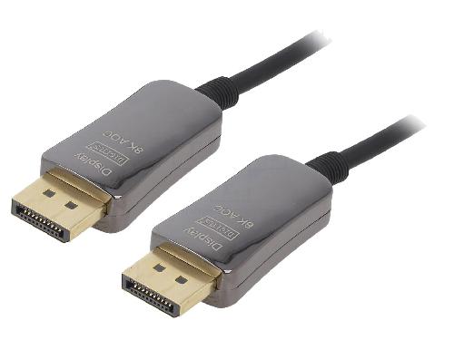 Cable - Connectique Pour Peripherique Cable DisplayPort 1.4 male des deux cotes 20m noir