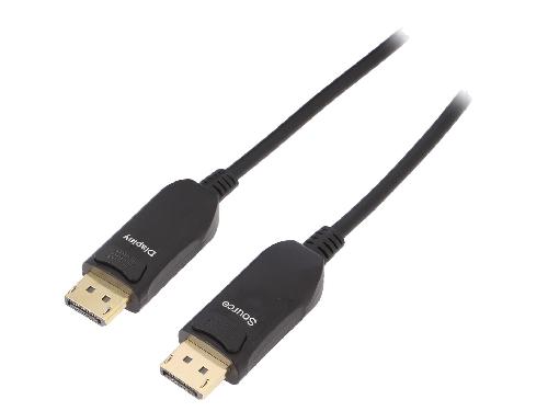 Cable - Connectique Pour Peripherique Cable DisplayPort 1.4 male des deux cotes 20m noir