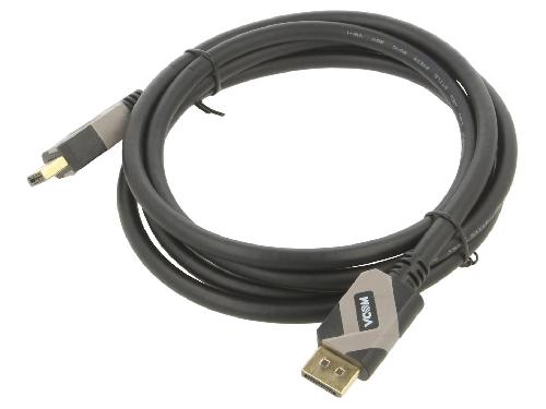 Cable - Connectique Pour Peripherique Cable DisplayPort 1.4 male des deux cotes 2m noir