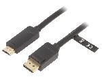 Cable - Connectique Pour Peripherique Cable DisplayPort male HDMI male 3m noir