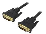 Cable - Connectique Pour Peripherique Cable DVI-D male des deux cotes 1.8m noir