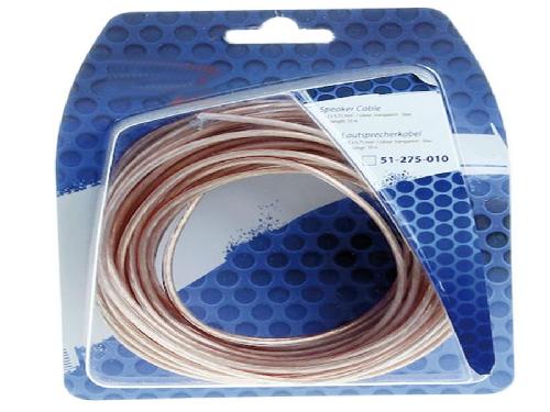 Cables de Haut-Parleurs Cable Haut-parleur 2x0.75mm 10m