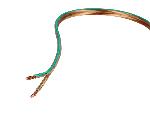 Cables de Haut-Parleurs Cable haut-parleur 2x2.50 mm2 transparent menthe au metre