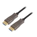 Cable HDCP 1.4.HDCP 2.2.HDMI 2.0.optique UHD 4K 15m - Noir Cable HDCP 1.4.HDCP 2.2.HDMI 2.0.optique UHD 4K 15m - Noir