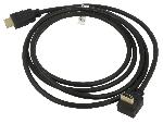 Cable - Connectique Pour Peripherique Cable HDCP 2.2 HDMI 2.0 male 270o 2m noir