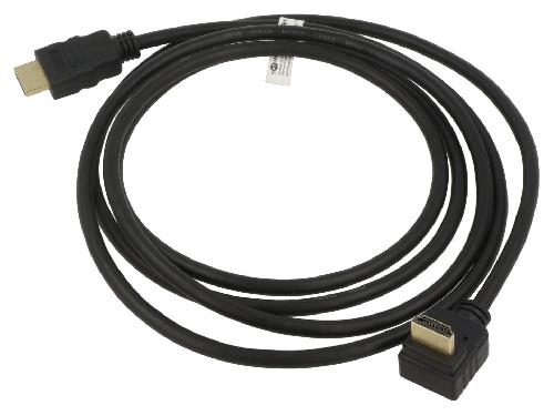 Cable - Connectique Pour Peripherique Cable HDCP 2.2 HDMI 2.0 male 270o 2m noir