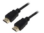 Cable - Connectique Pour Peripherique Cable HDCP 2.2 HDMI 2.0 male des deux cotes 2m - noir