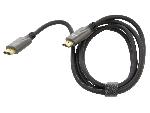 Cable - Connectique Pour Peripherique Cable HDCP 2.2 HDMI 2.1 male des deux cotes 1.5m noir