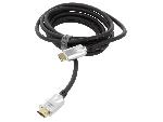 Cable - Connectique Pour Peripherique Cable HDCP 2.2 HDMI 2.1 male des deux cotes 3m noir